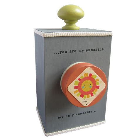 you are my sunshine metal box|You Are My Sunshine Metal Music Box Windup .